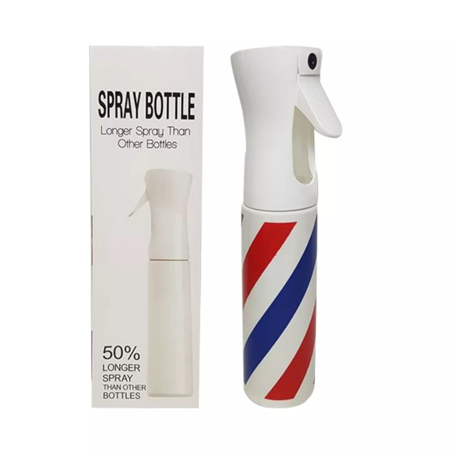 Botella de spray continuo de 300 ml (10.1 oz) Blanco
