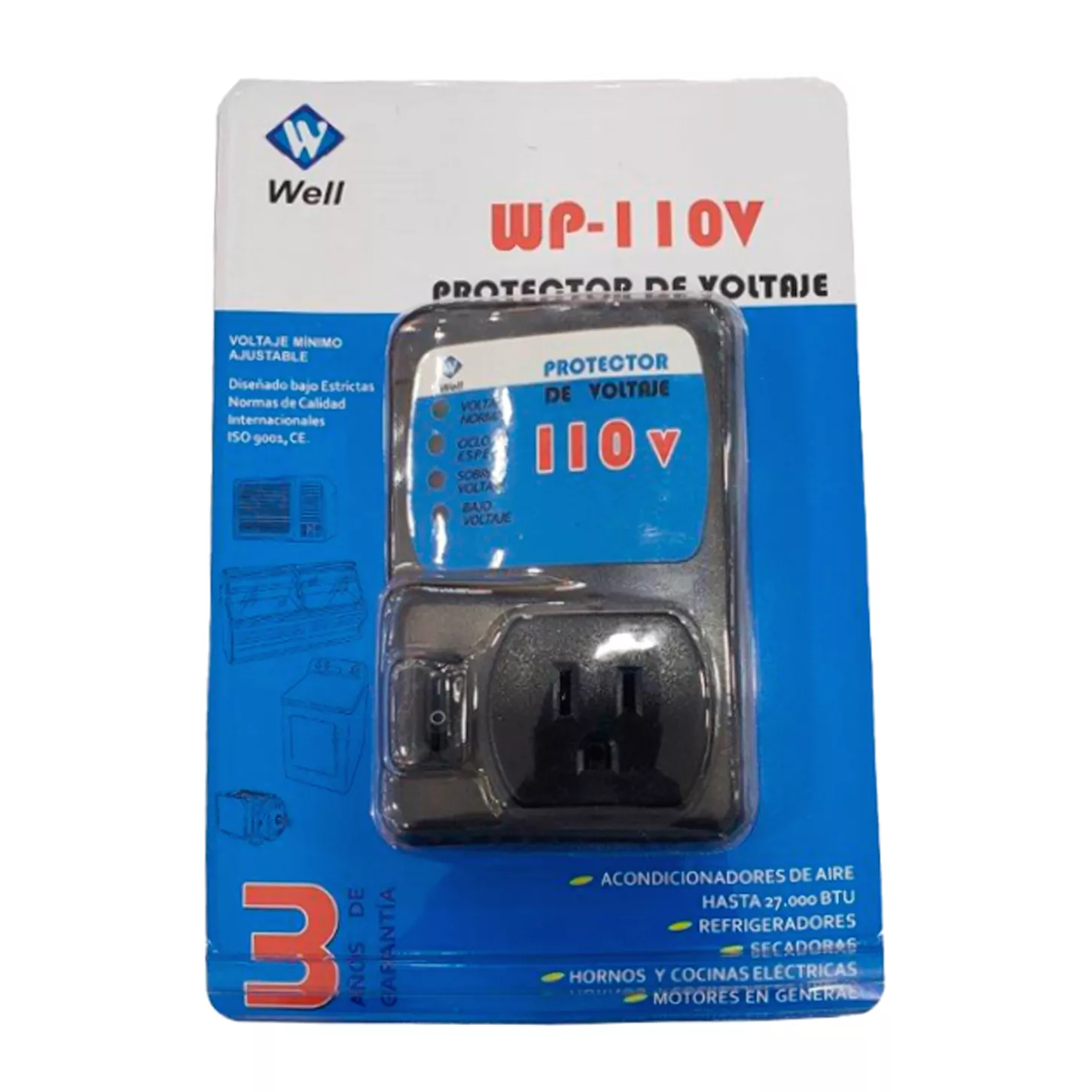 Protector De Voltaje 110V Well