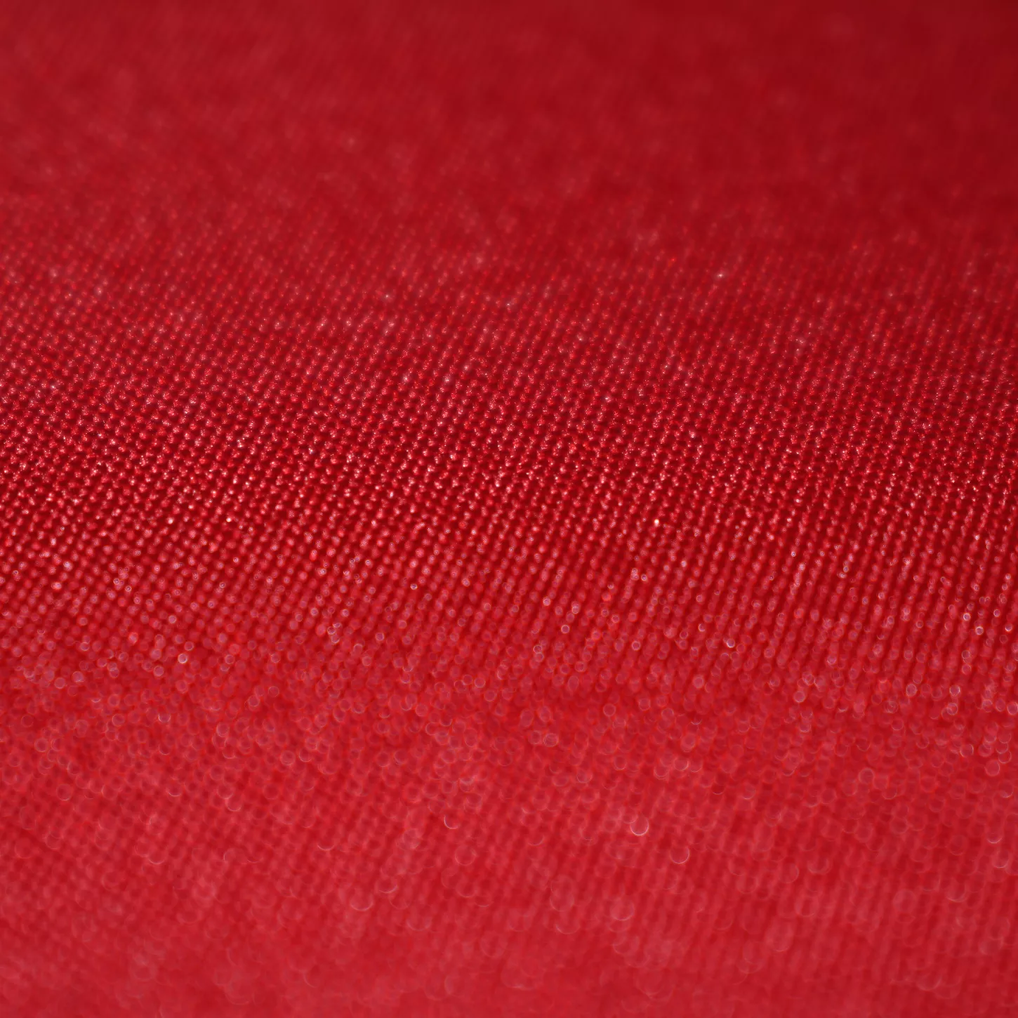 Tela seda polyester color rojo