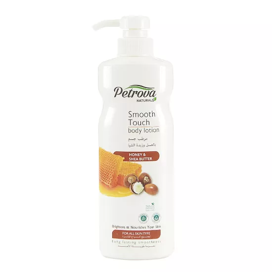 Crema hidratante corporal Honey & Shea Butter - Smooth Touch 400 ML Petrova