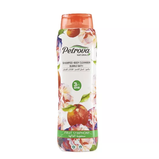Shampoo-Body Cleanser Fruit Symphony 800 ML 3 en 1 Petrova