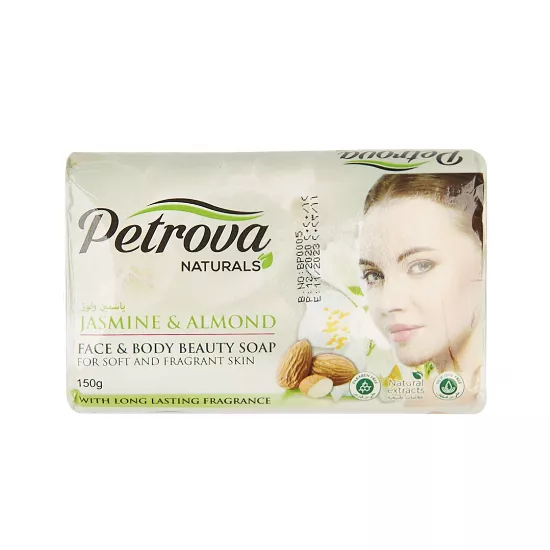 Jabón Jasmine & Almond-Soft & Fragrant Skin 150 gm Petrova