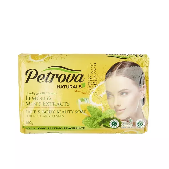 Jabón Lemon & Mint Extracts-Recharged Skin 150 gm Petrova