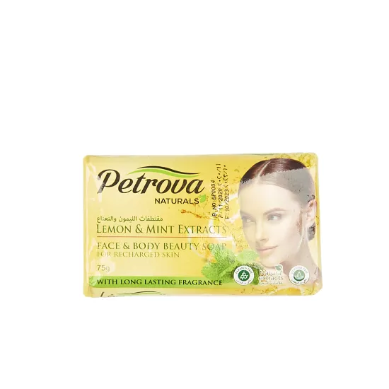 Jabón Lemon & Mint Extracts-Recharged Skin 75 gm Petrova