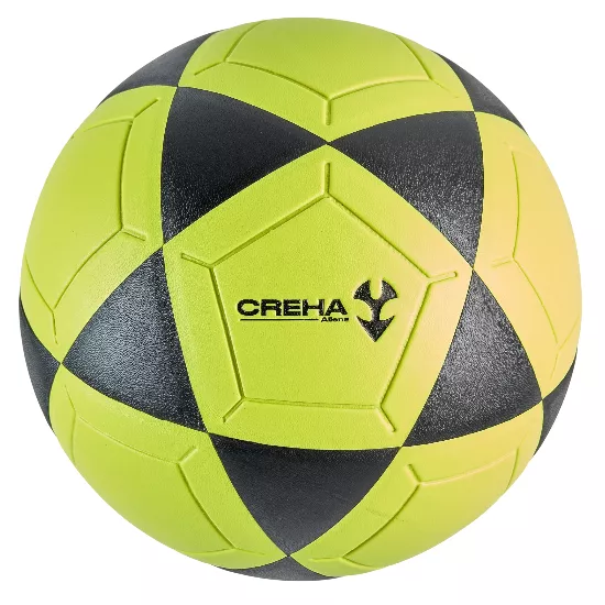 Balón de fútbol laminado amarillo, tamaño 5 - CREHA