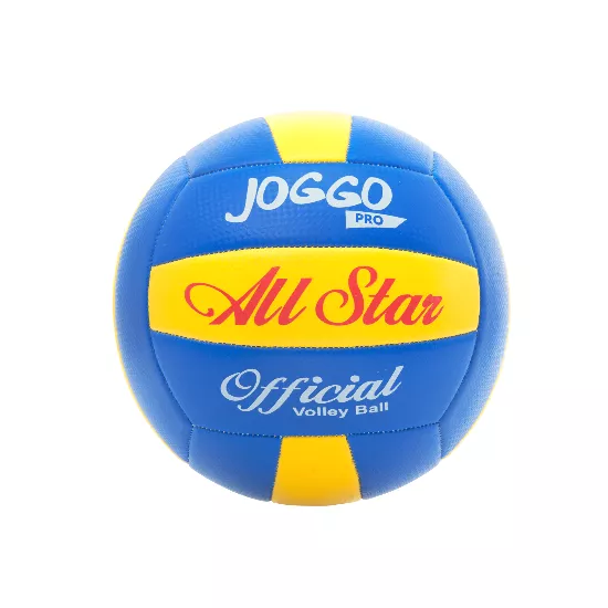 Balón Oficial de Voleibol Tamaño 5 JOGGO PRO en Amarillo con Azul