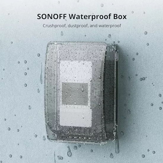 Caja Protector Grande Impermeable Intermperie IP66 R2 SONOFF