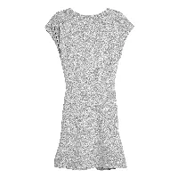 Traje de dama corto con amarre adelante