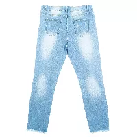 Jeans para damas de mezclilla desgastados