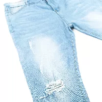 Jeans para damas de mezclilla desgastados