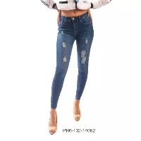 Jeans de tiro alto para damas - Marca PRAIA™