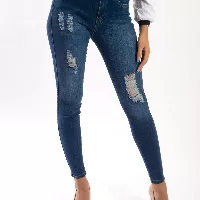 Jeans de tiro alto para damas - Marca PRAIA™