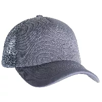 Gorra unicolor lisa con malla