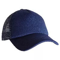 Gorra unicolor lisa con malla