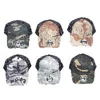 Gorra Polemik camuflada o táctica estilo camionera - POLEMIK