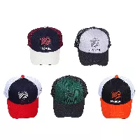 Gorra con malla estilo camionera con logo horse-POLEMIK