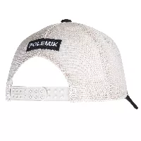 Gorra con malla estilo camionera logo polemik- POLEMIK