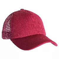 Gorra unicolor lisa con malla