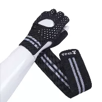 EULANT Guantes Gimnasio Hombres,Mujeres Antideslizantes Guantes con  muñequera y protección Palma para Calistenia Ciclismo Entrenamientos  Fitness