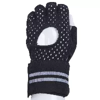 Guantes Fitness Mujer Blu Fit Negro