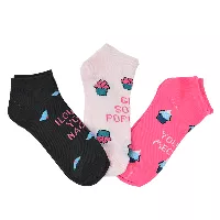 Pack de 3 Pares de Medias Tobilleras para Niñas - 2GOOD