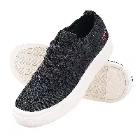 Zapatillas de tela flexible unisex en estilo bajo