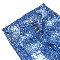 Jeans ajustados de caballeros con diseños