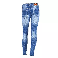 Jeans ajustados de caballeros con diseños