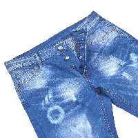 Jeans de caballeros con diseños rasgado