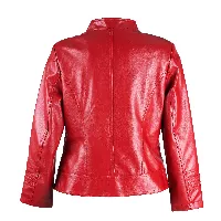 Jacket en cuerina de dama