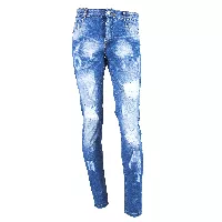 Jeans de caballeros con diseños rasgado