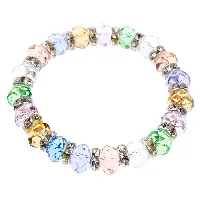 Pulsera para damas con piedras de colores