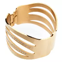 Brazalete de dama color dorado