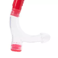 Snorkel de natación con boquilla de silicona