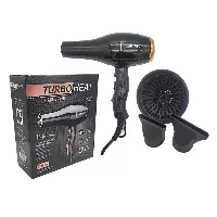 ContiMarket. Secador De Cabello Golden Rose Turbo+Soporte secador de pelo  Metaltru