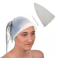 Gorro de mechas silicón con aguja