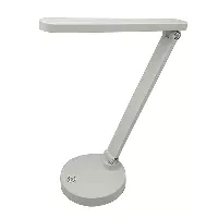 Lampara de mesa led blanca