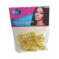 24 piezas de decoraciones para extensiones de cabello