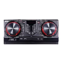 Minicomponente LG XBOOM CJ44 de 480W RMS Karaoke Auto DJ Bluetooth USB CD