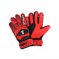 Guantes para portero de futbol rojo Creha