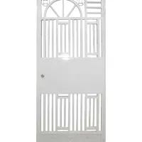 Puerta de Metal sin Vidrio 3'x7' SemiFrancesa #148 Abre Der (Completo) PANATEX