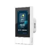 Interruptor Doble Decora BLANCO NSPANEL Smart Wi-Fi SONOFF