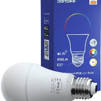 Bombilla LED RGB 220V Dimerizable B05-BL-A60 9W WiFi SONOFF