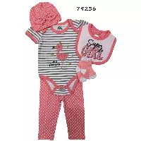 Conjunto 5 piezas para bebe niña