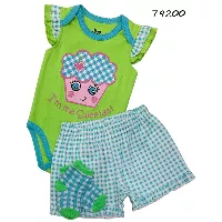 Conjunto 3 piezas para bebe niña