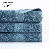 Toallas de baño jumbo color turquesa - coleccion cali 90x170cm