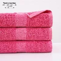 Toallas de baño jumbo color fucsia - coleccion cali 90x170cm