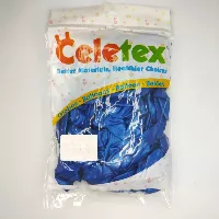 Globos Latex 12" MATE Color Azul Pastel Paquete 50 piezas