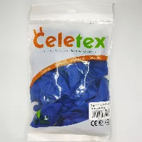 Globos Latex 12" MATE Color Azul Paquete 50 piezas