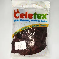 Globos Latex 12" MATE Color brown Paquete 50 piezas